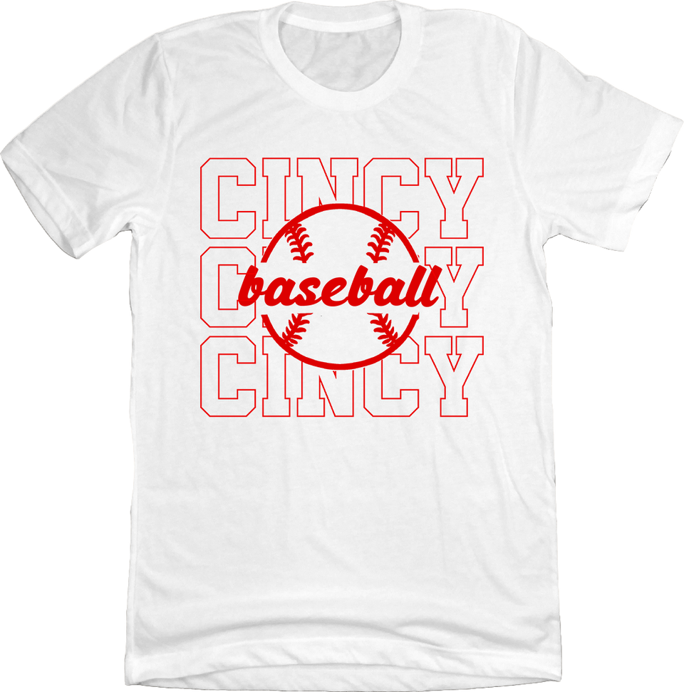 Cincy Baseball - Game Day Rosie Tee