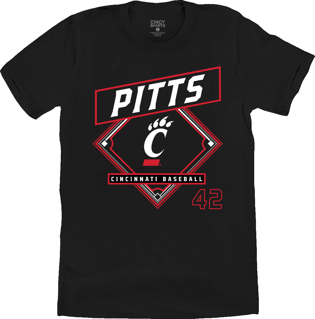 Derrick Pitts Cincinnati Bearcats Baseball (Copy)