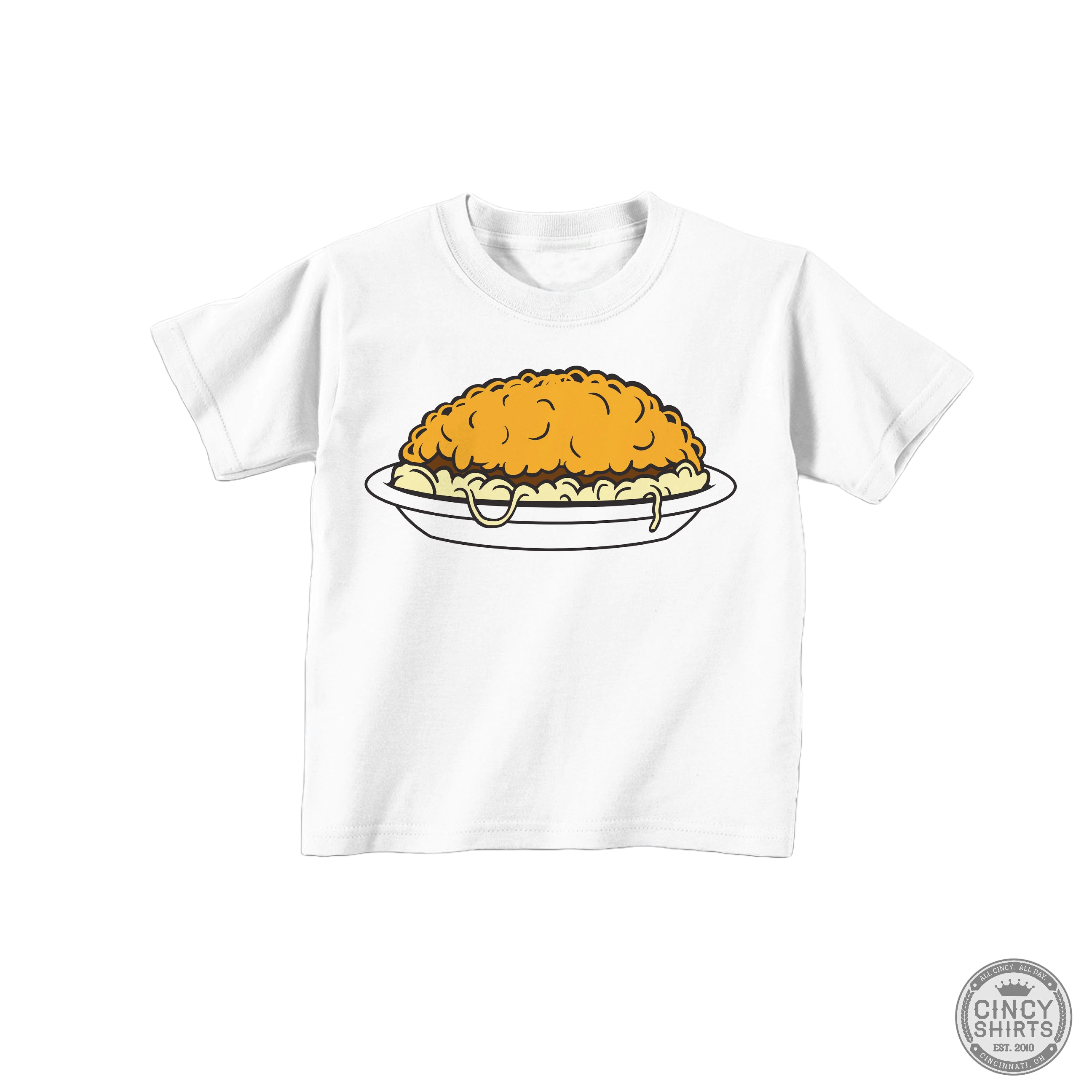 3-Way Chili Cartoon - Youth Tee - Cincy Shirts