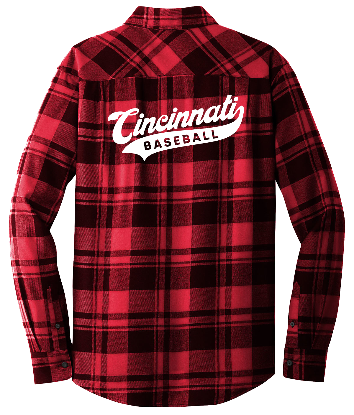 Cincinnati Script BASEBALL Flannel