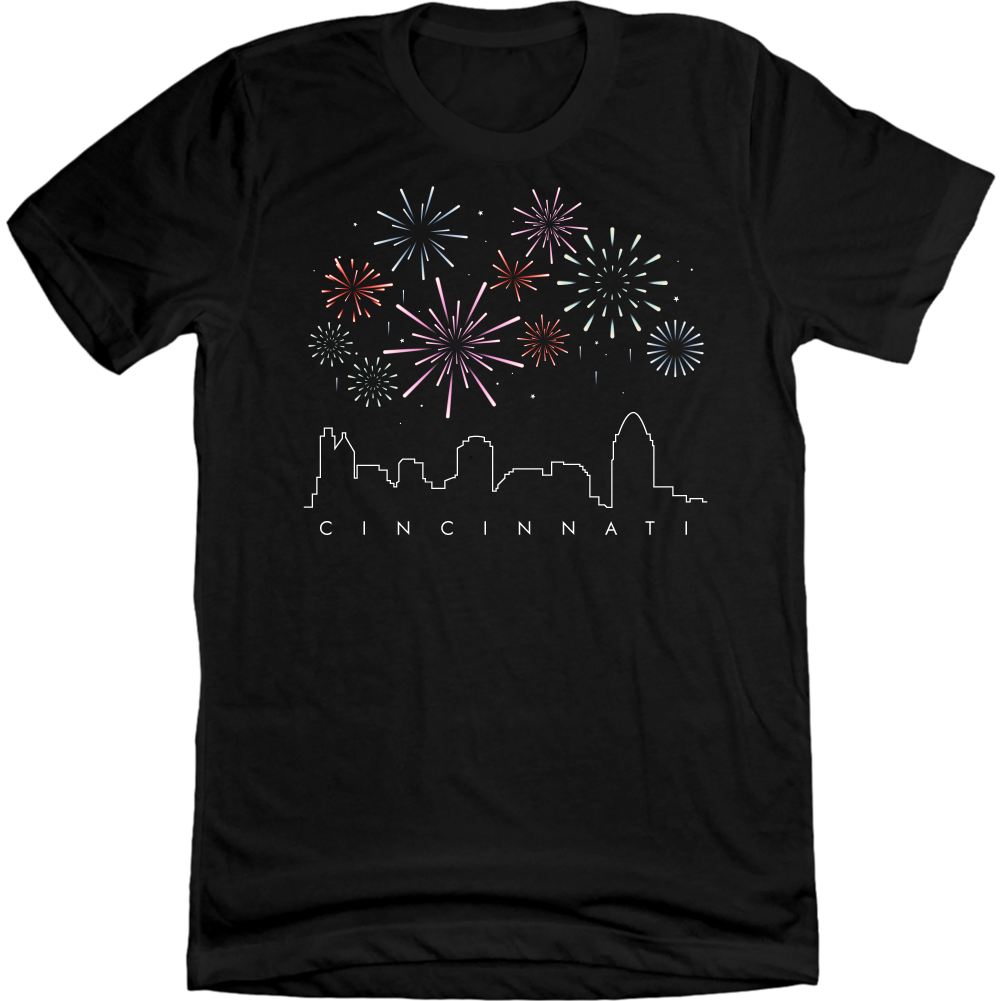 Cincy City Fireworks T-shirt Cincy Shirts