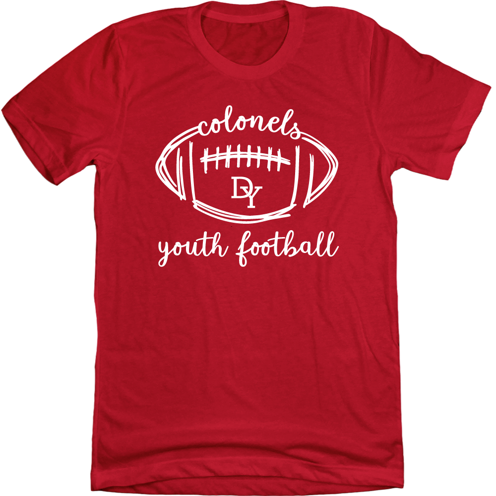 Colonels Football Sketch | Dixie Youth