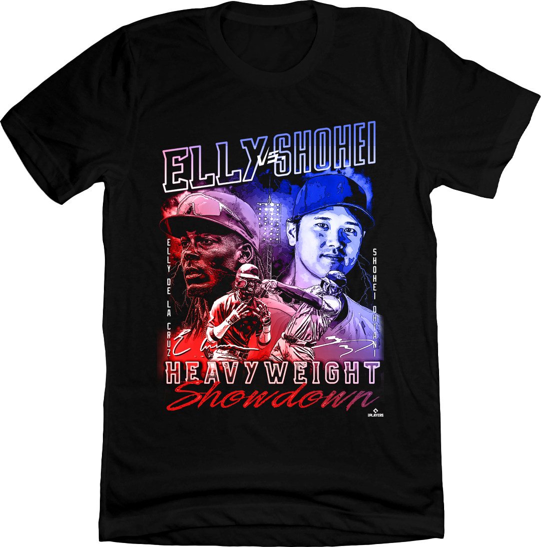 Elly vs. Shohei Heavyweight Showdown Black Tee