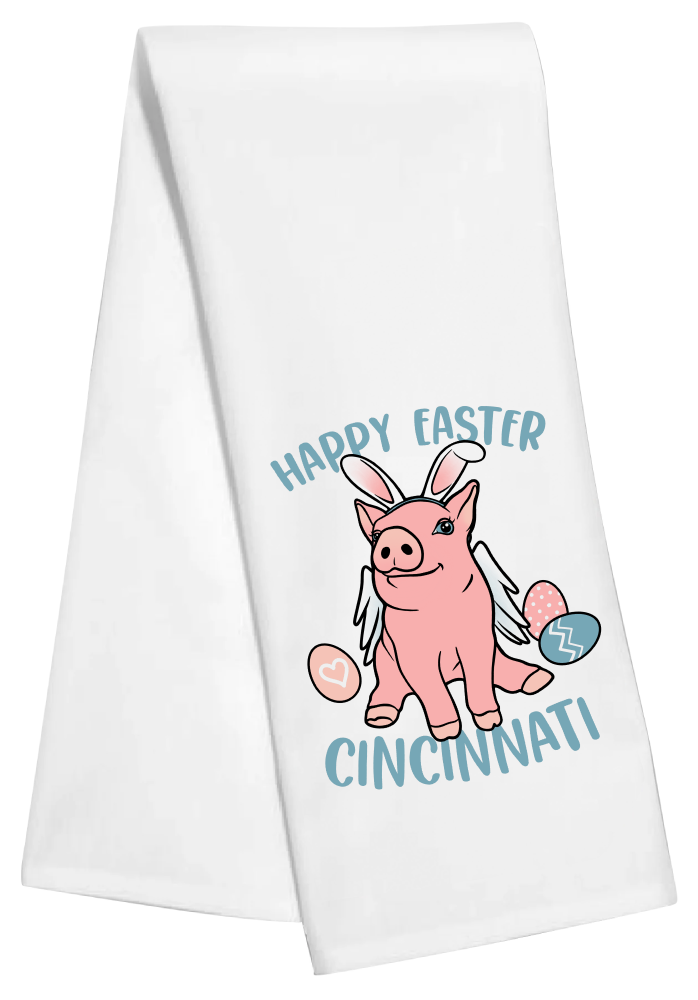 Happy Easter Flying Pig