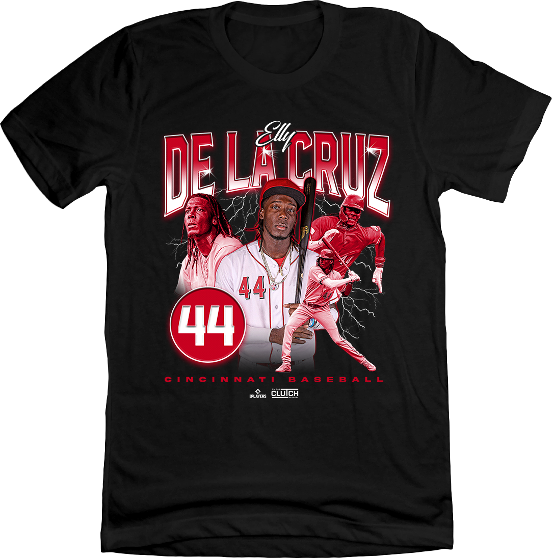Elly De La Cruz Retro 90s black T-shirt Cincy Shirts