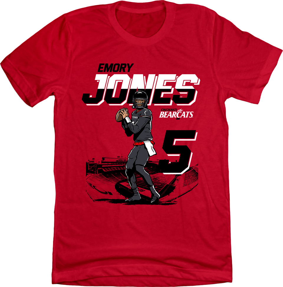 Emory Jones  - Stadium 5 Unisex T-shirt Cincy Shirts