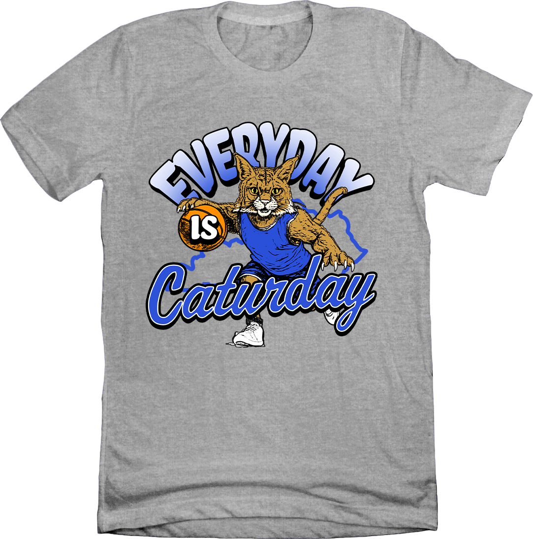 Everyday is Caturday Grey Tee