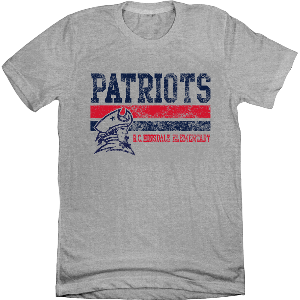 HINSDALE PATRIOTS NAVY RED STRIPE