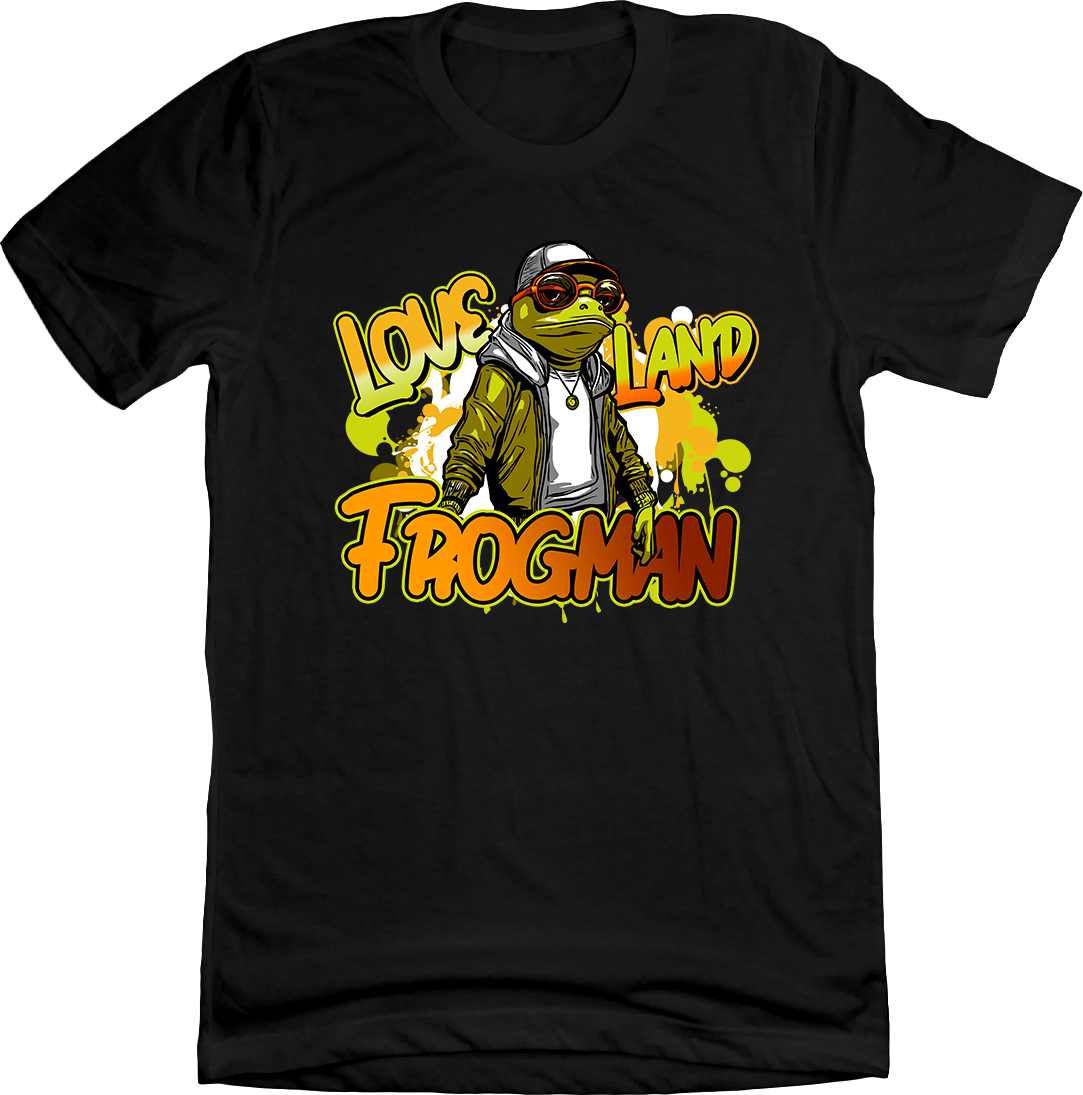 Loveland Frogman Hip-Hop Graffiti  Style Cincy Shirts