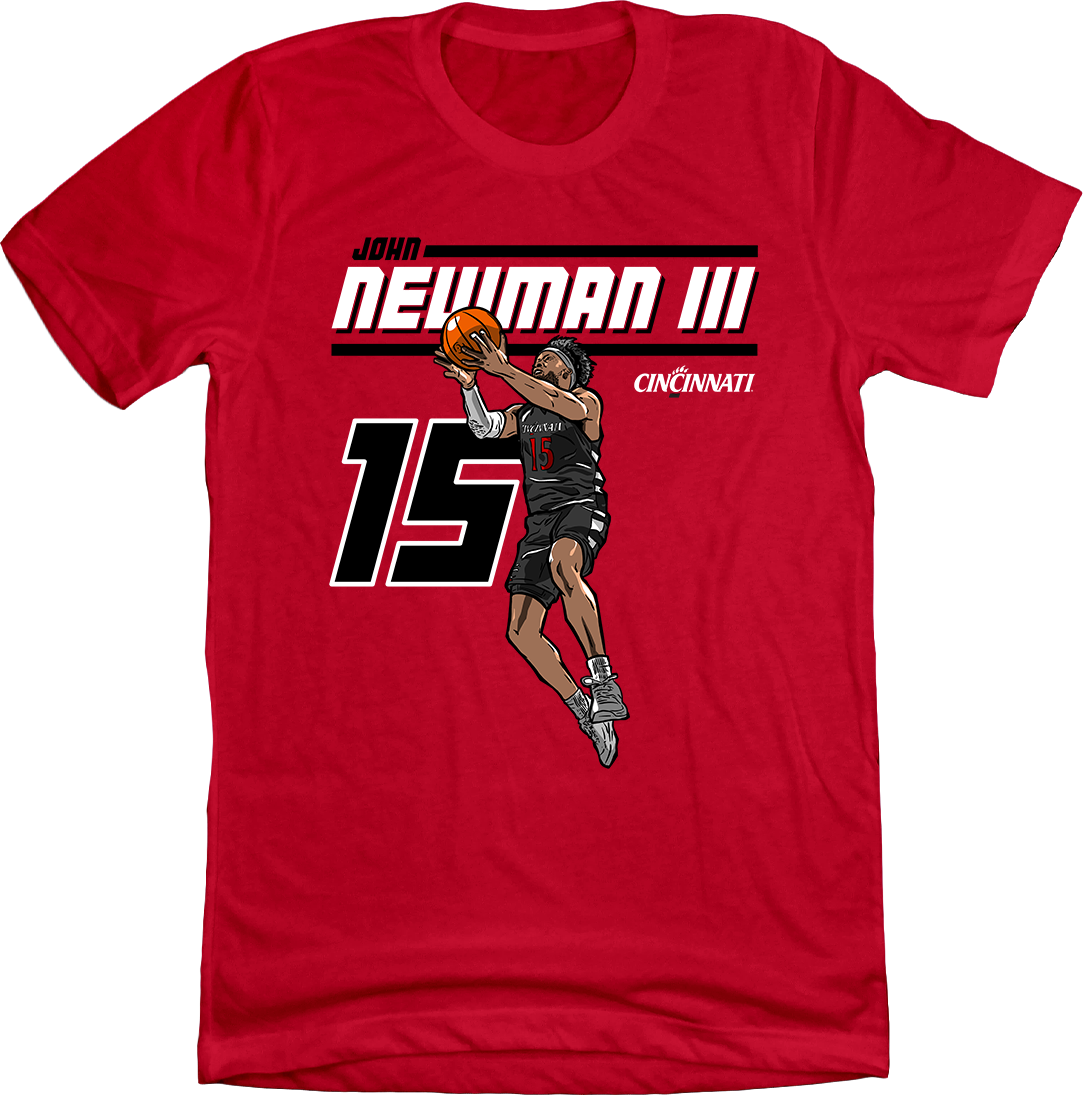 John Newman III Retro Action tee Cincy Shirts
