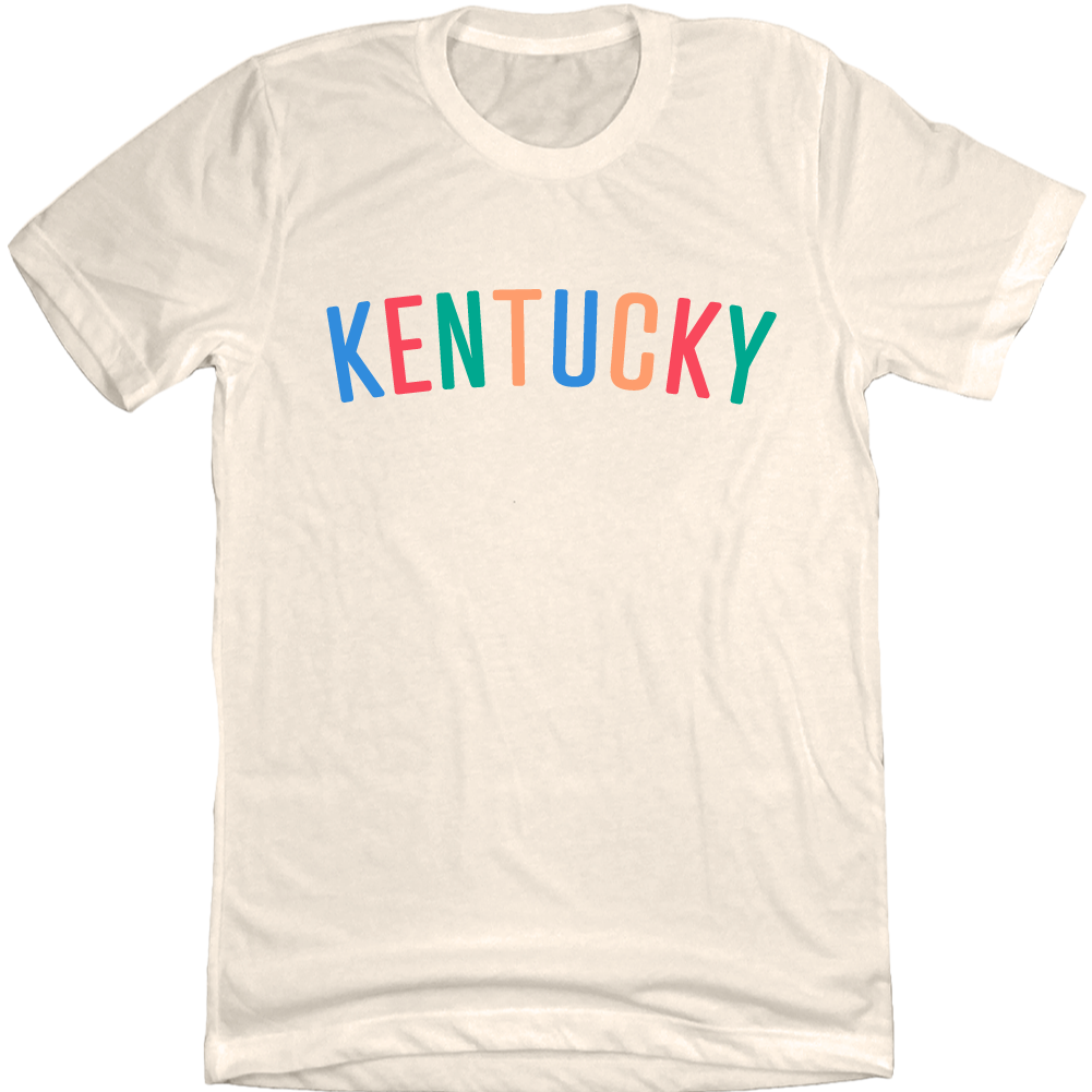 Kentucky In Color Natural Tee
