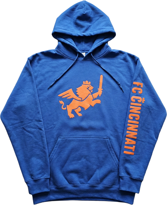 FC Cincinnati Orange Puff Print Hoody