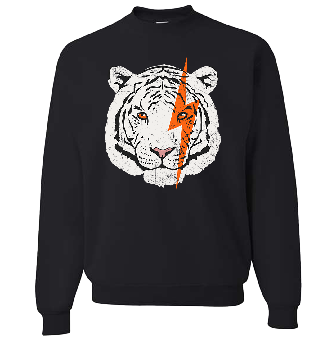 Lightning Tiger Crewneck Sweatshirt