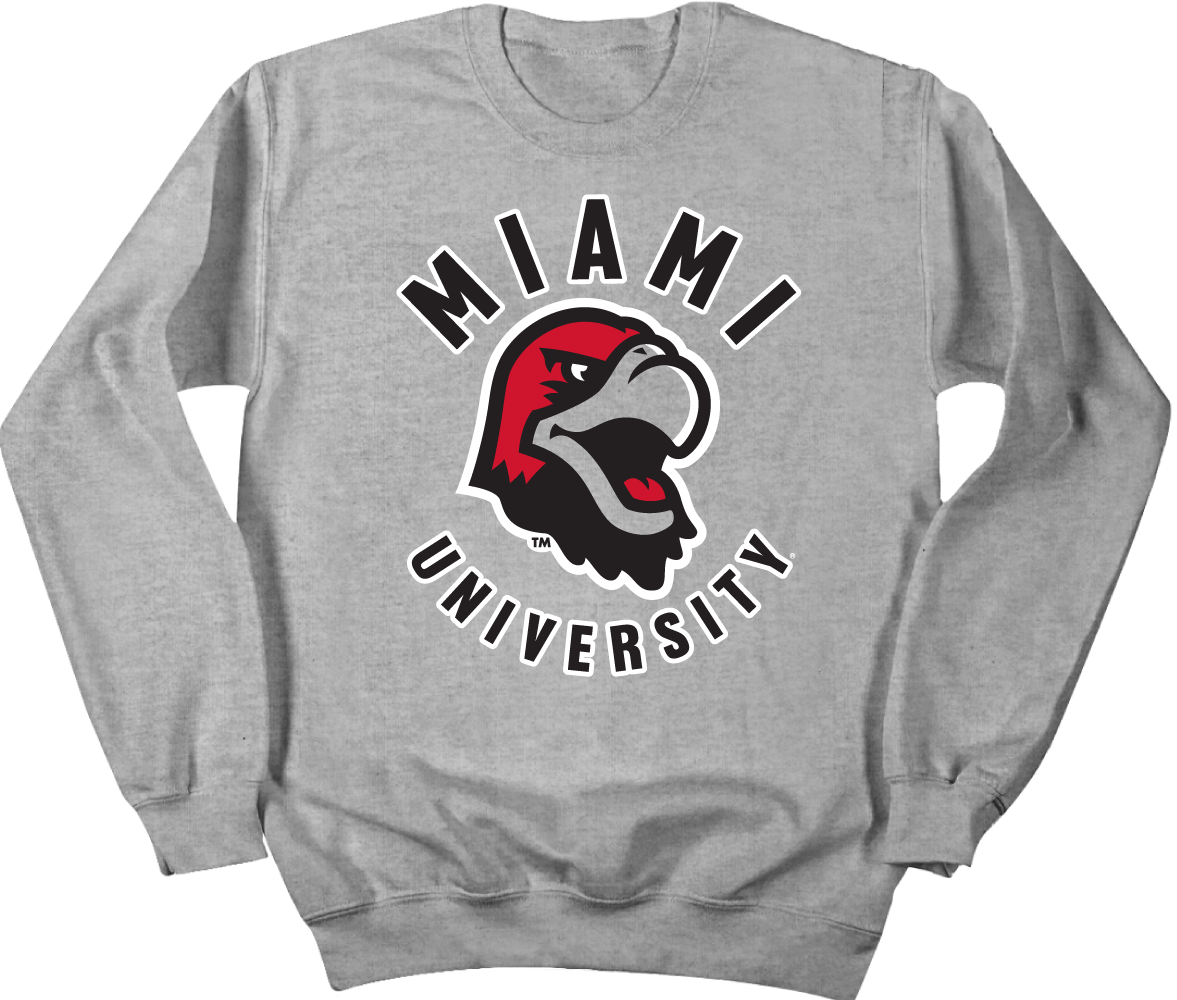 Miami University - Redhawk Cartoon Logo