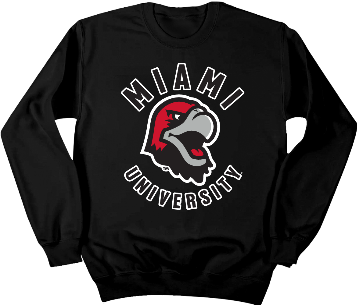 Miami University - Redhawk Cartoon Logo