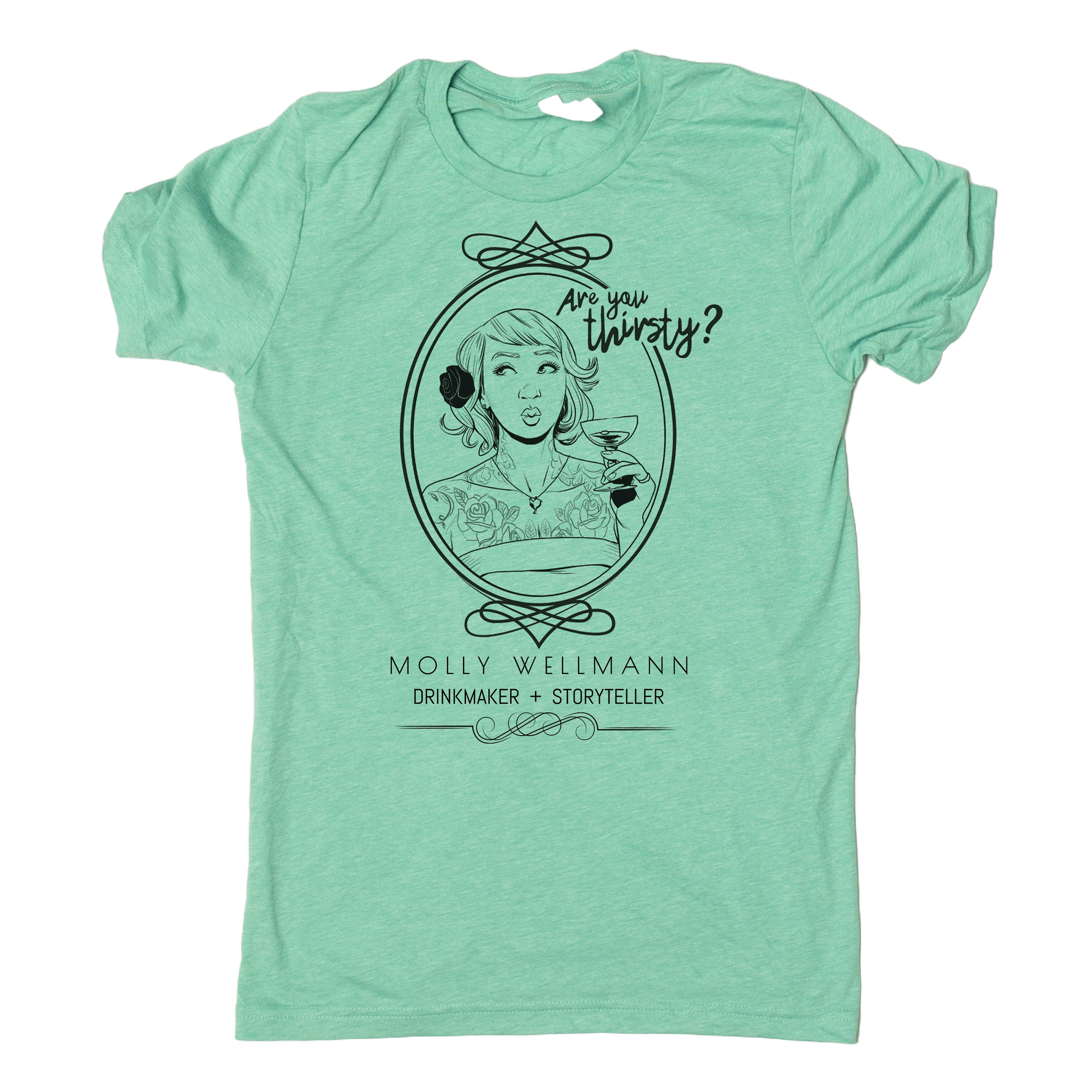 "Are You Thirsty?" Molly Wellmann - Cincy Shirts