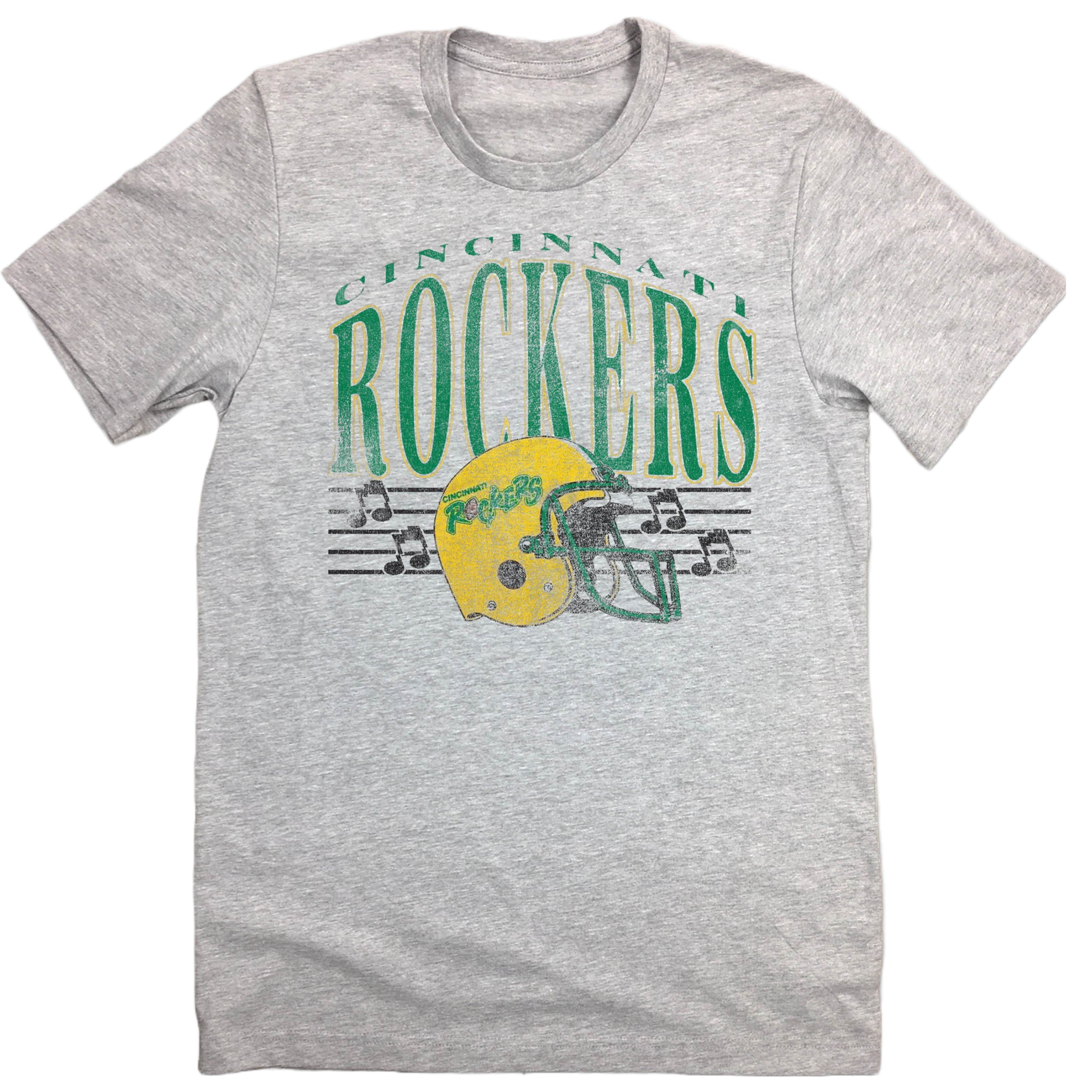 Cincinnati Rockers Football Helmet - Cincy Shirts