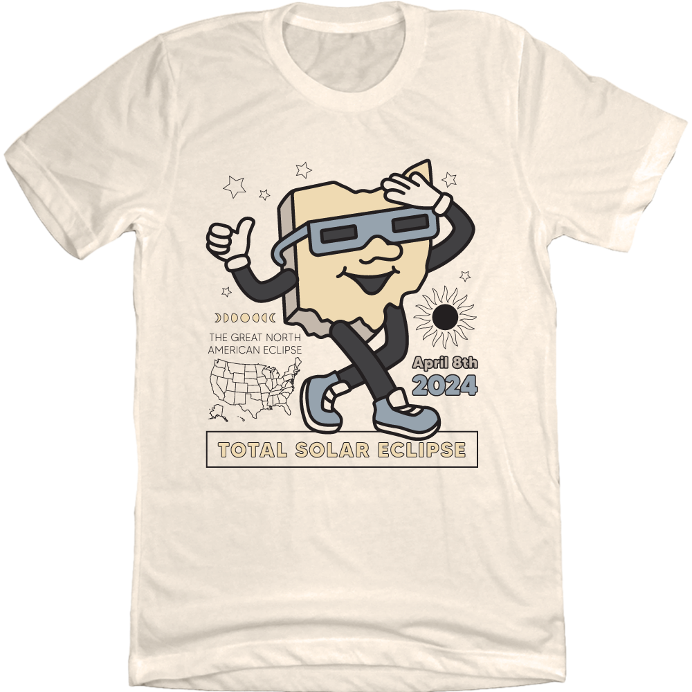 Ohio Toon Total Eclipse 2024