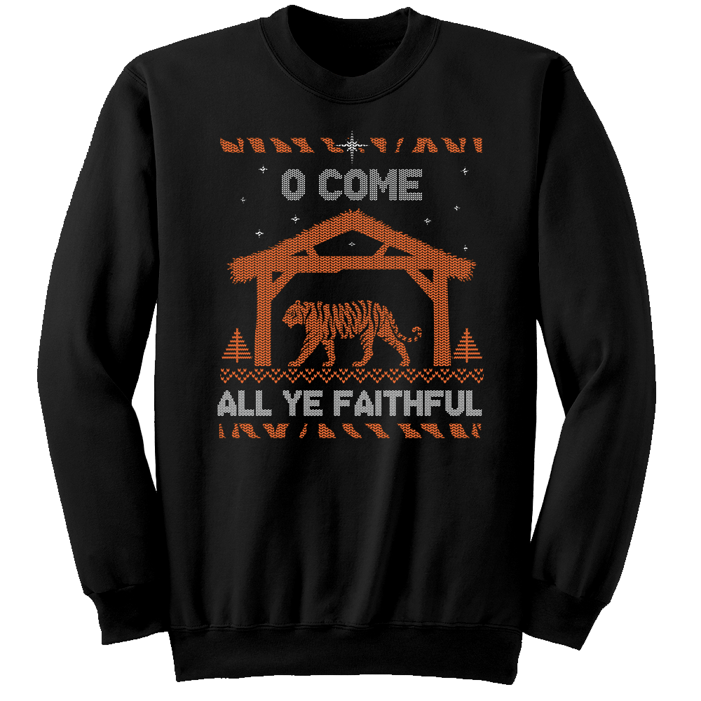 O Come, All Ye Faithful Cincinnati Football - Cincy Shirts