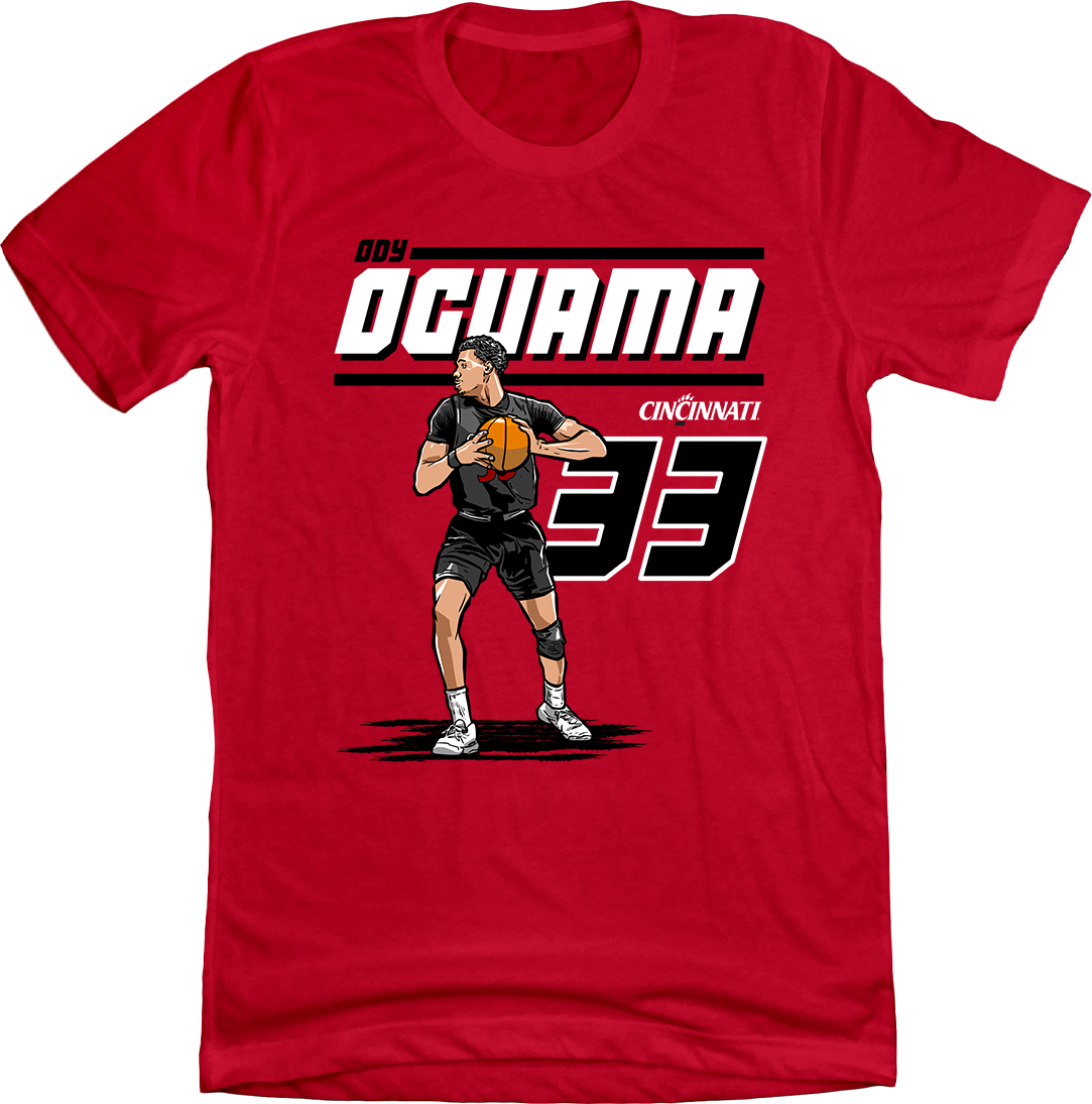 Ody Oguama UC Retro Cincy Shirts