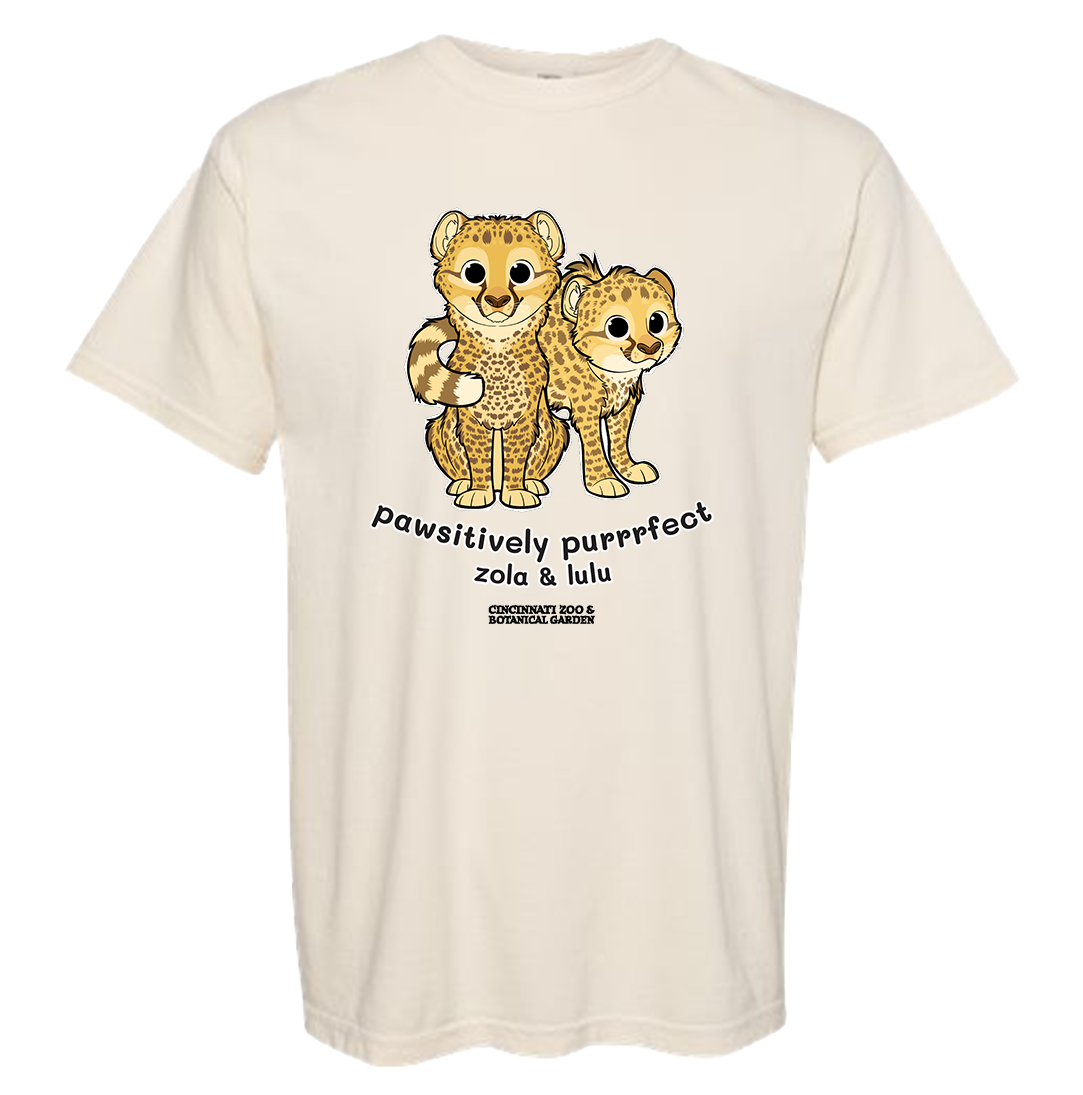 "Pawsitively Purrrfect" Zola & Lulu CC Tee
