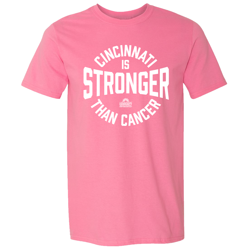 Cincinnati is Stronger Than Cancer Pink Cincy Shirts