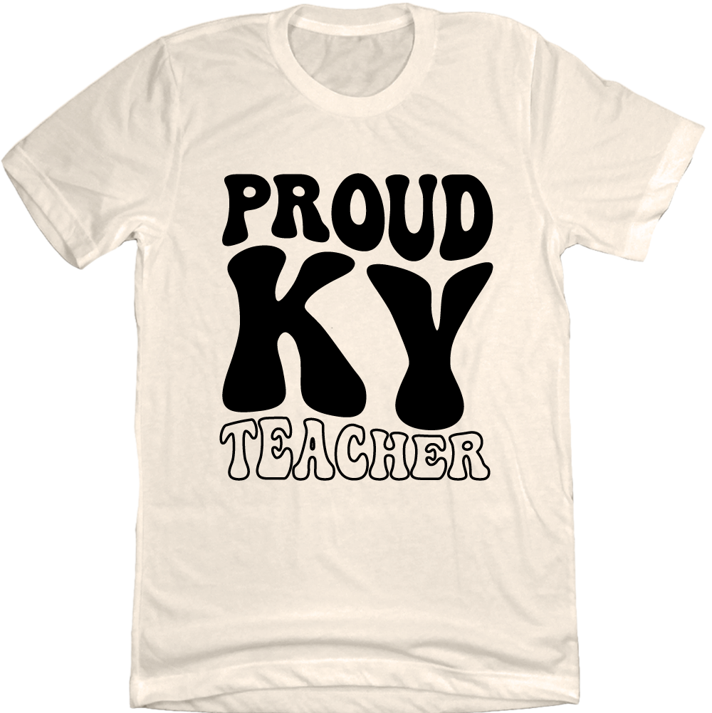 Proud Kentucky Teacher Black Ink Cincy Shirts