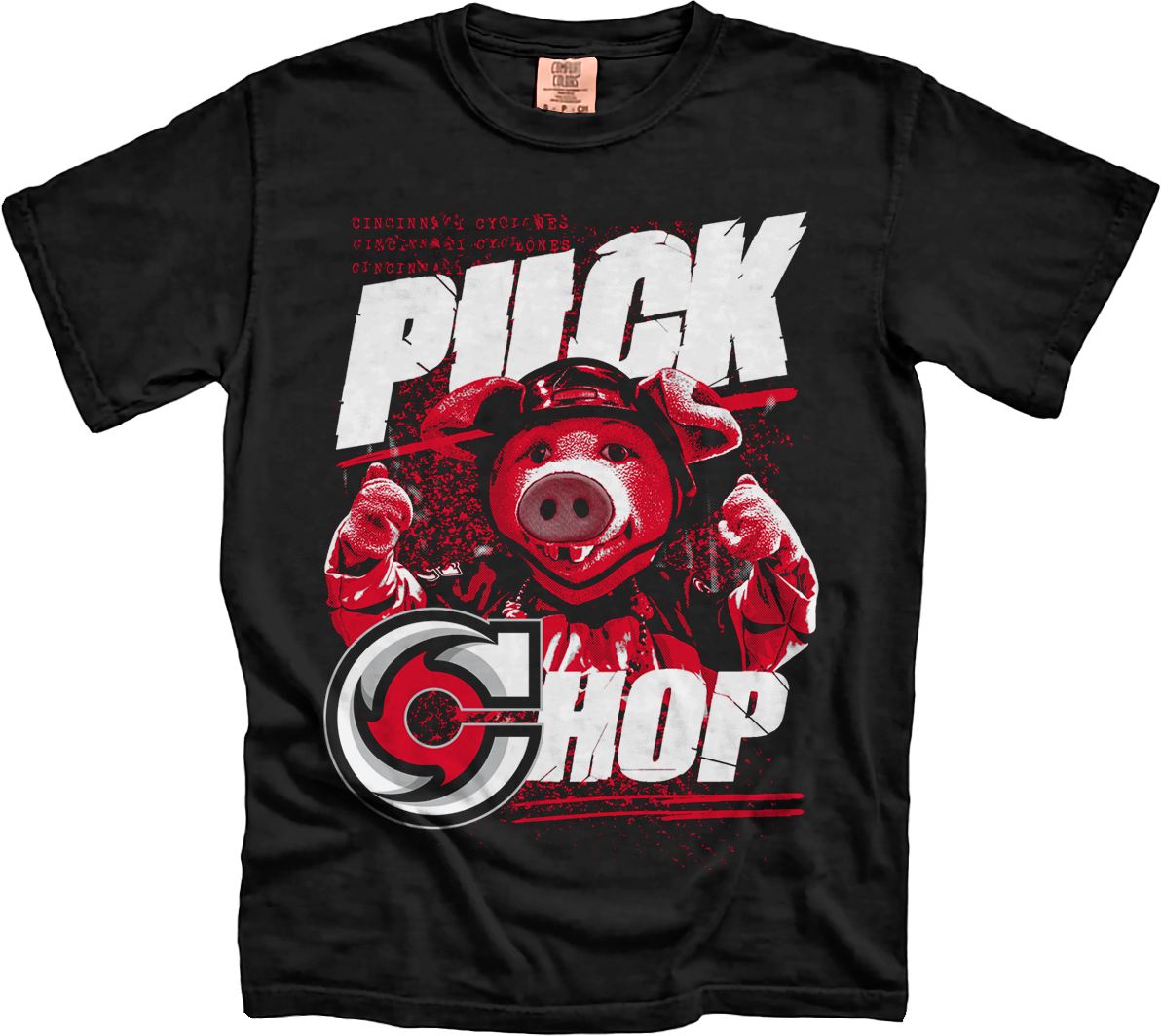 Puckchop Mascot CC Tee