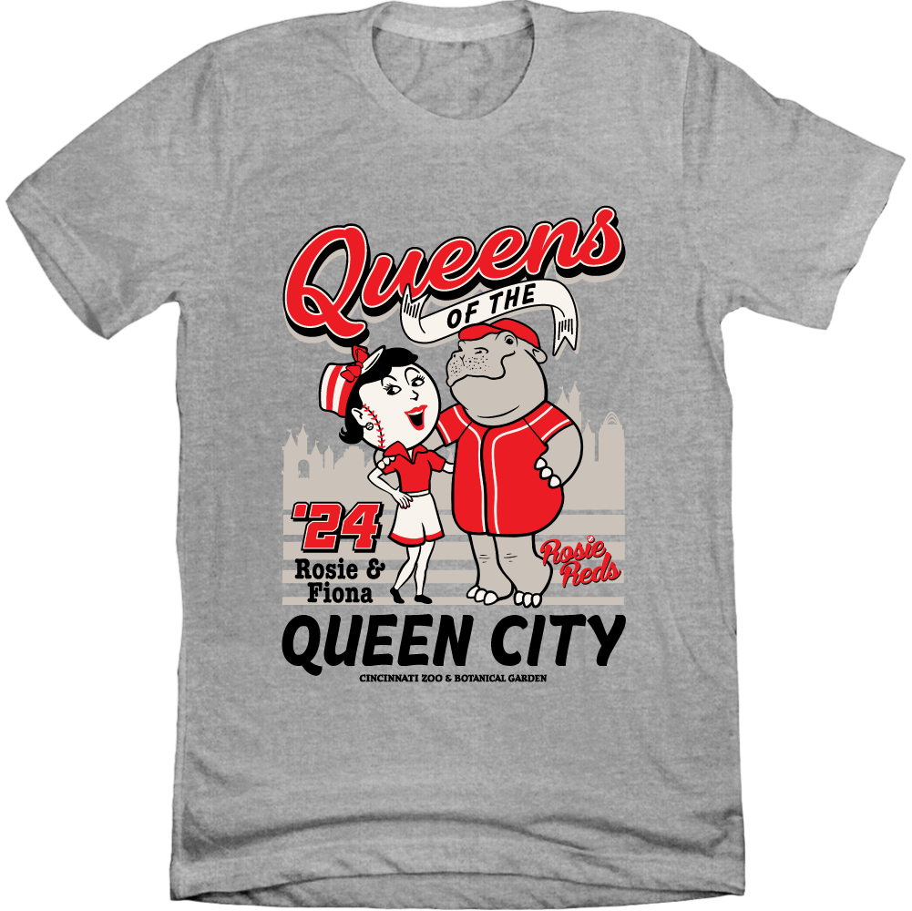 Queens of the Queen City - Rosie Reds & Fiona Grey Tee