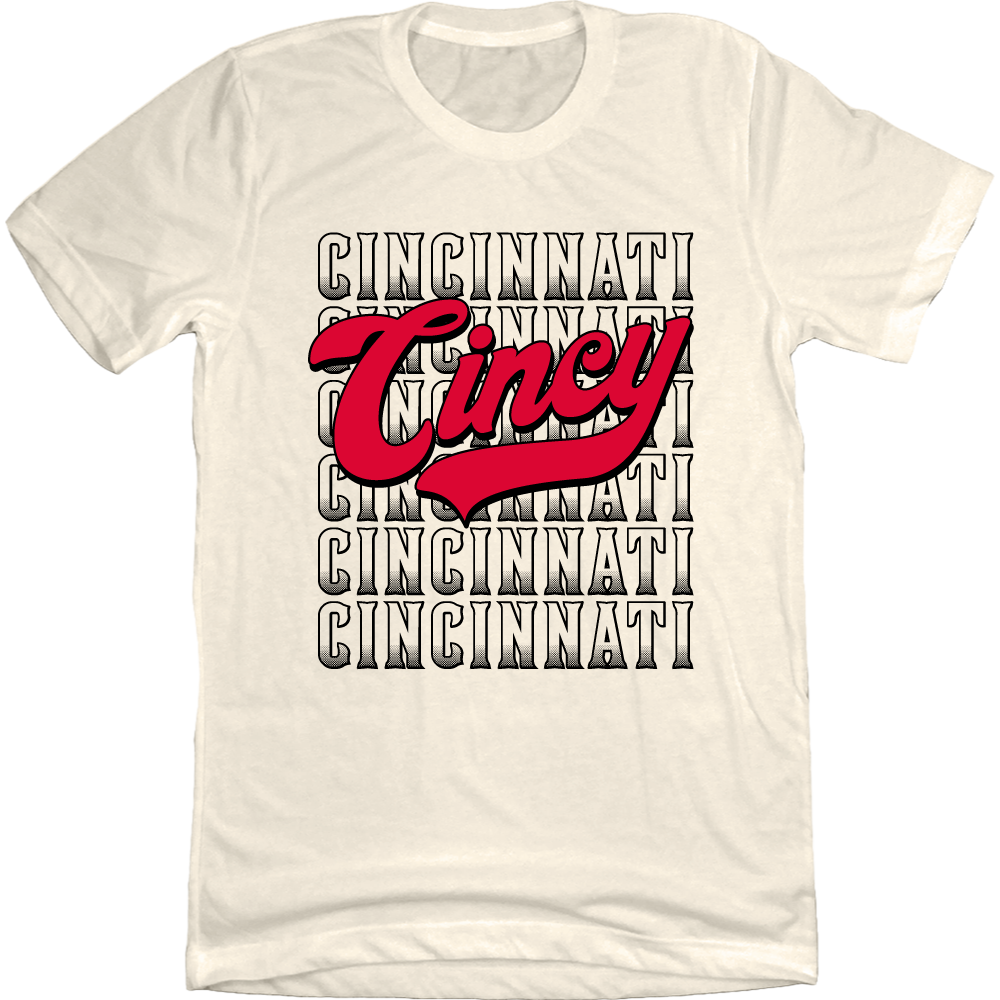 Cincinnati Repeat Cincy Script