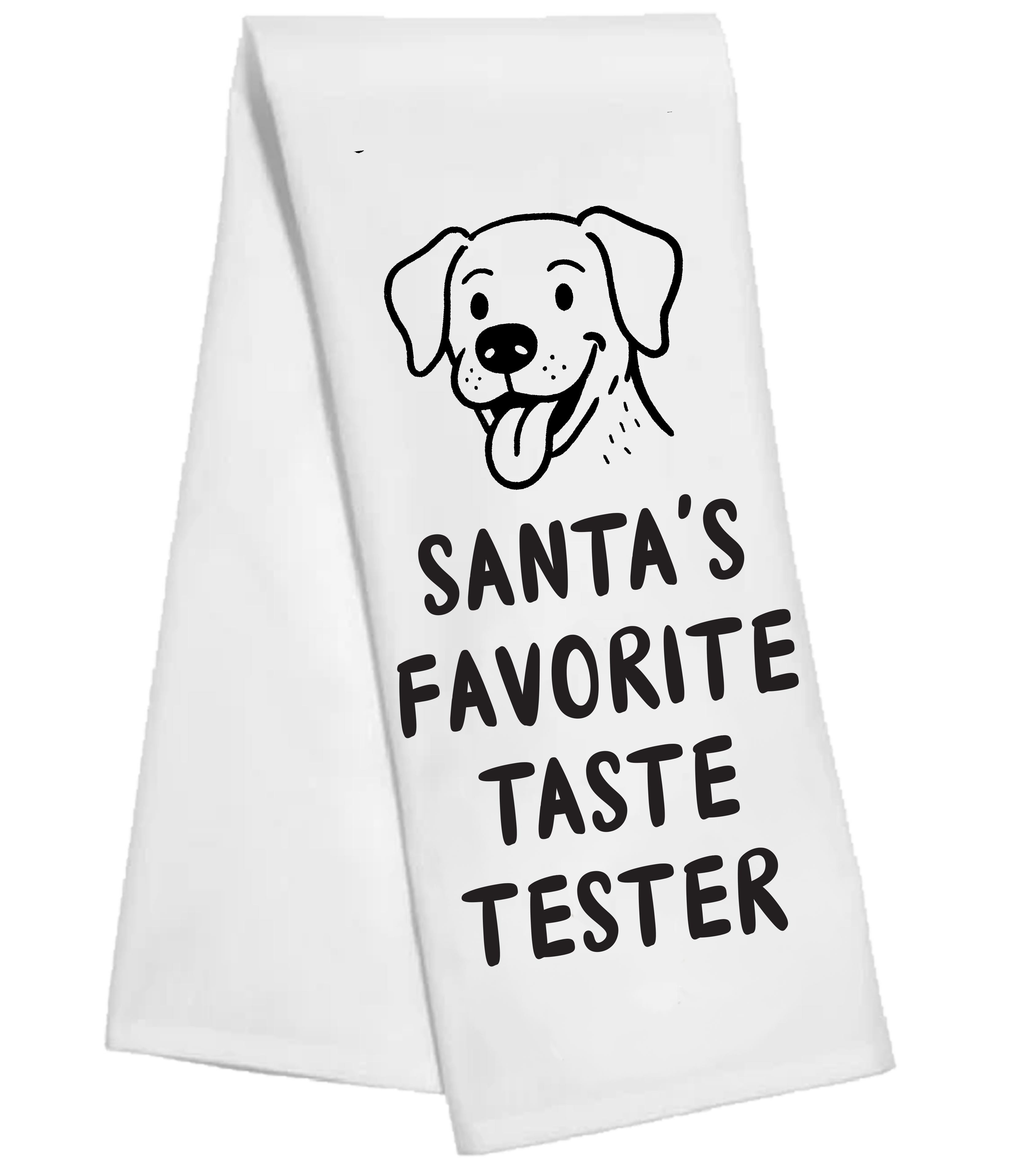 Santa's Favorite Taste Tester Tea Towel