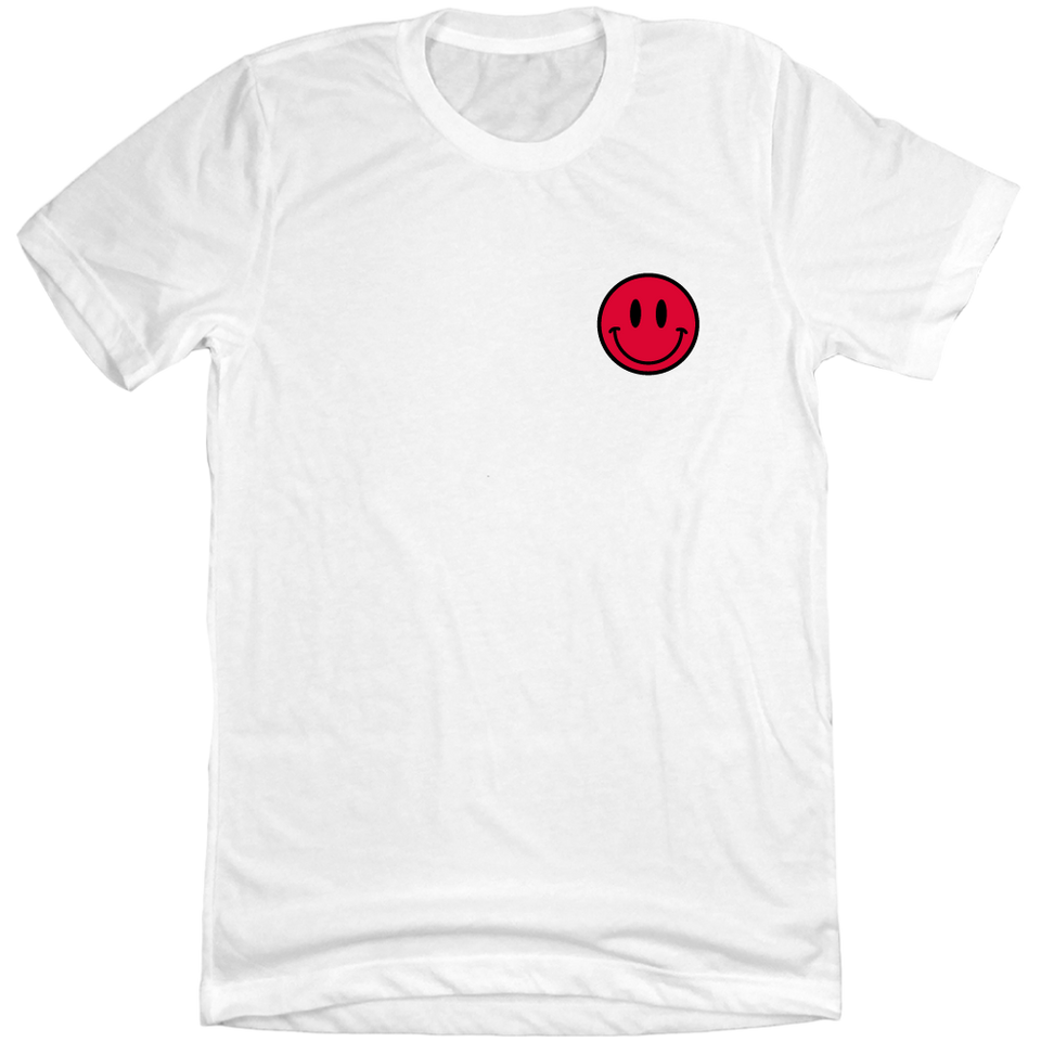 Baseballs & Smiley Faces Tee - Comfort Colors® Front Print