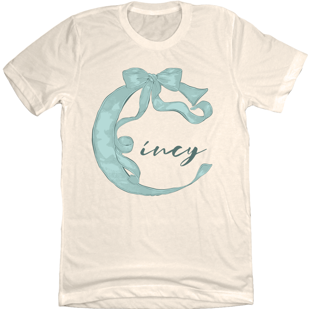 Cincy Springtime Bow Tee