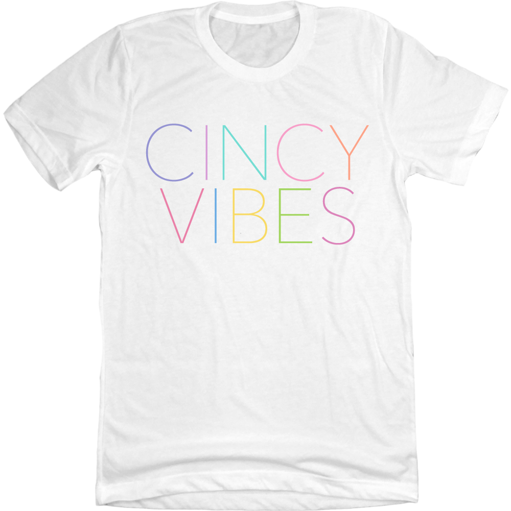 CINCY VIBES White Tee