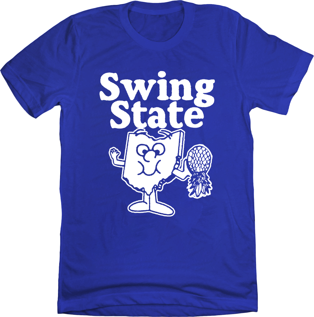 Swing State Blue Tee