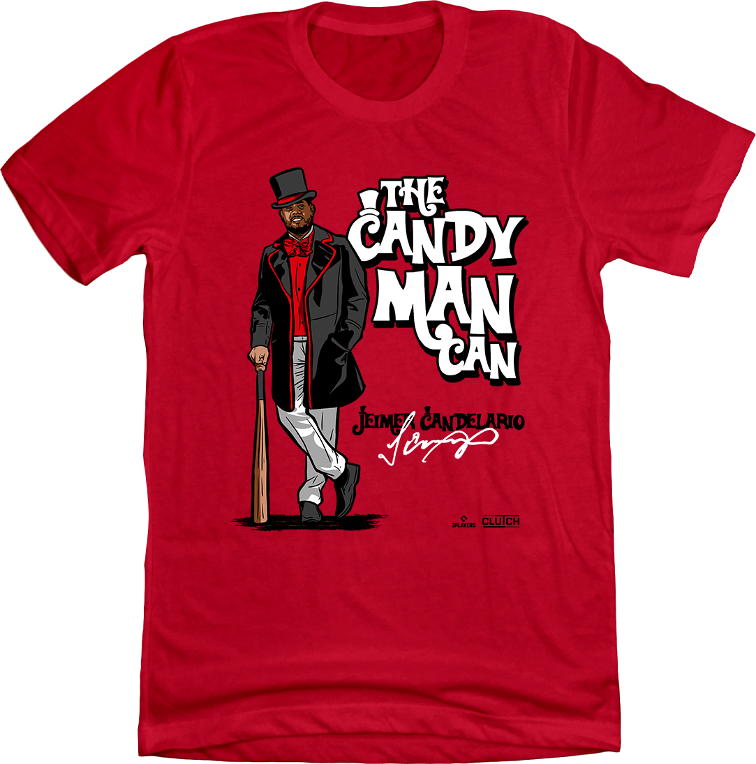 The Candy Man Can Tee | Jeimer Candelario Apparel | Cincy Shirts The Candy Man Can Tee | Jeimer Candelario Apparel | Cincy Shirts