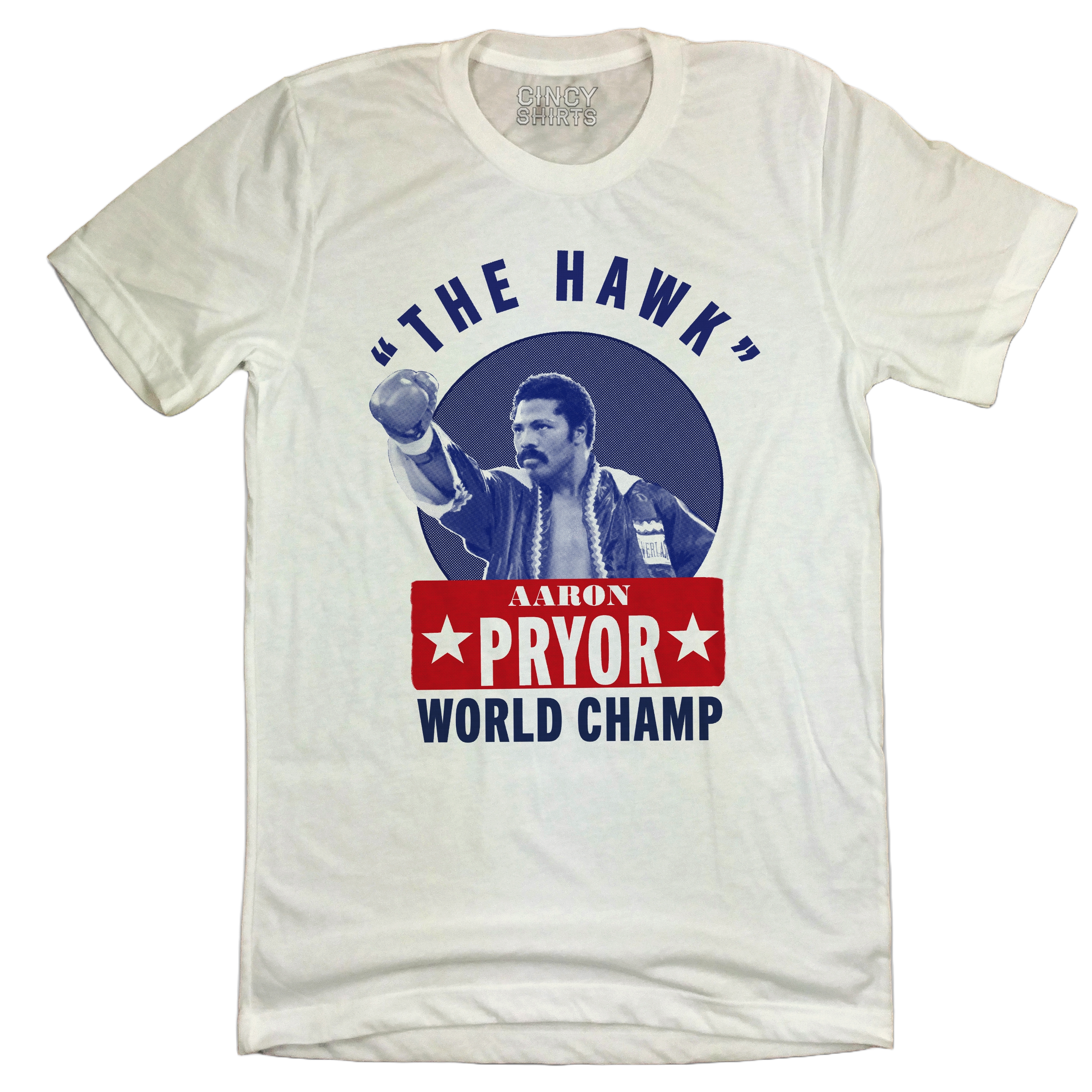Aaron Pryor "The Hawk" World Champ - Cincy Shirts