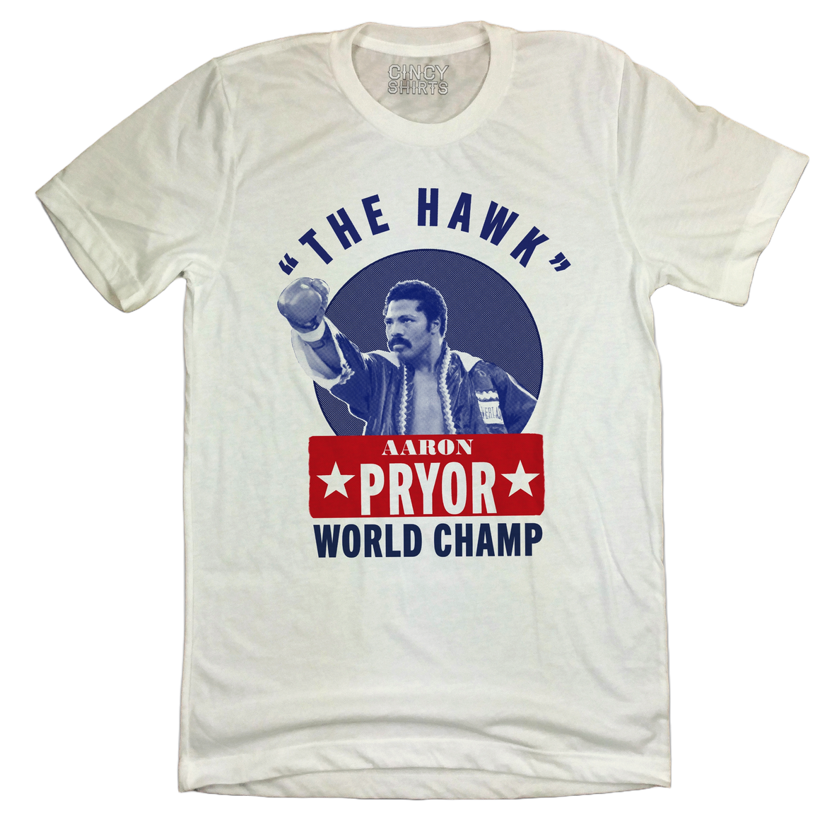 Aaron Pryor "The Hawk" World Champ - Cincy Shirts