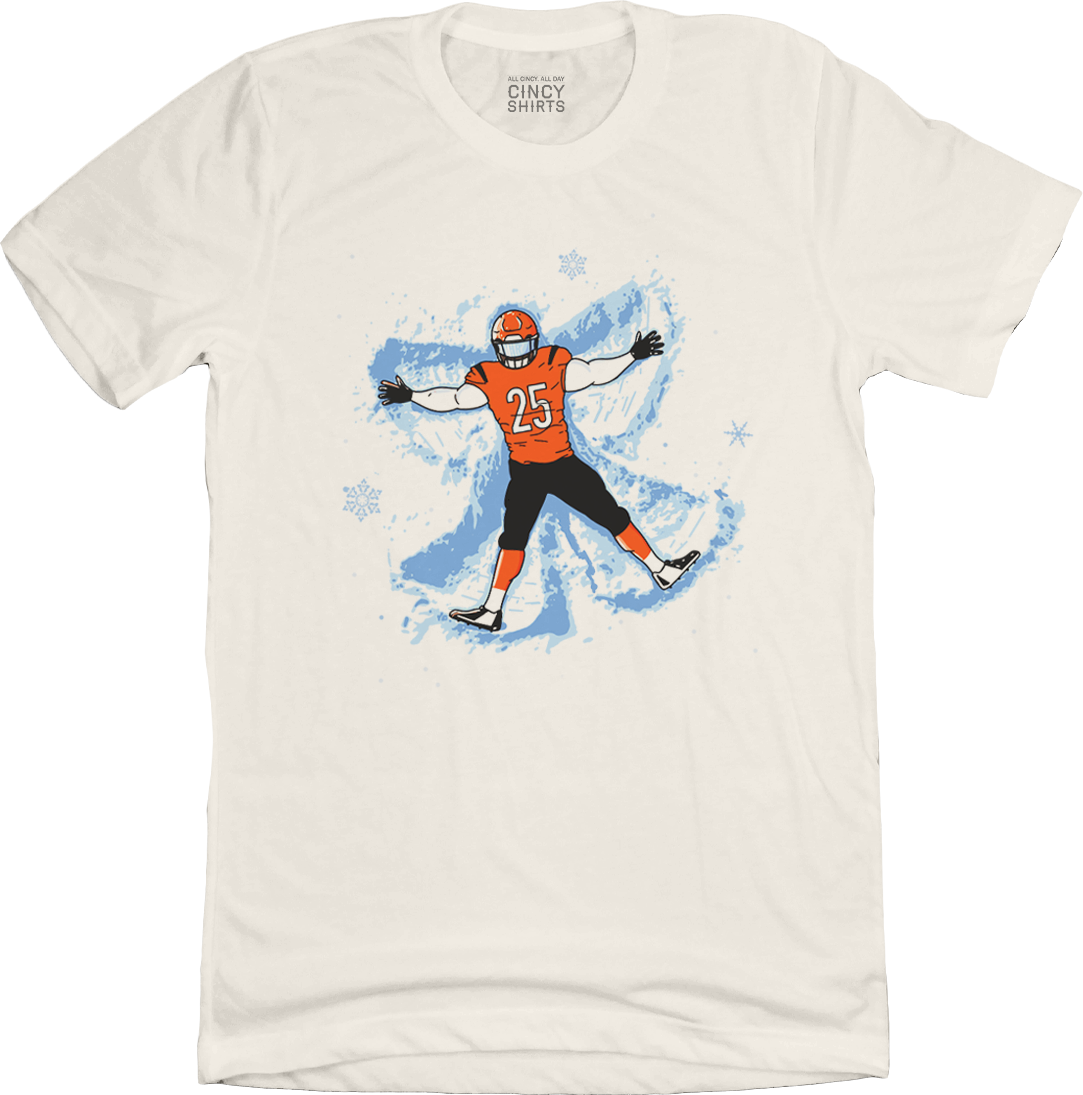 Cincinnati Football Snow Angel