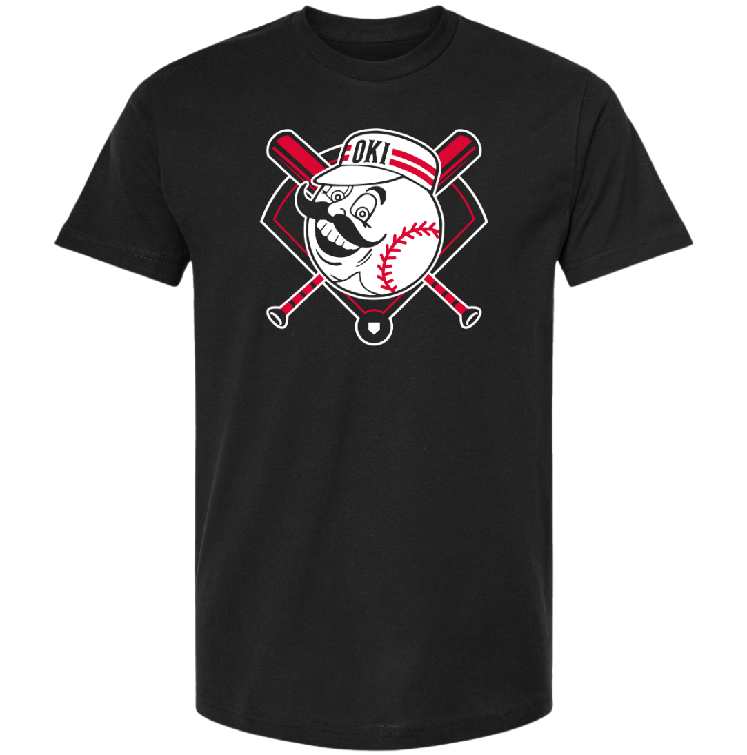 Redlegs OKI Crossed Bats