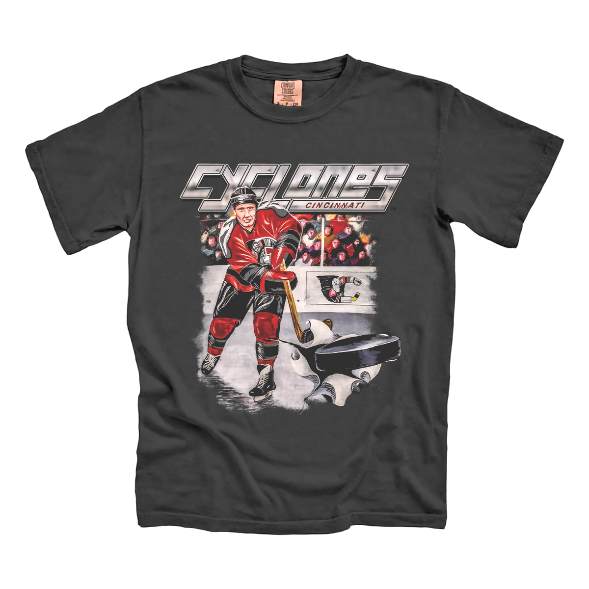 Vintage Cincinnati Cyclones Tee CC Tee