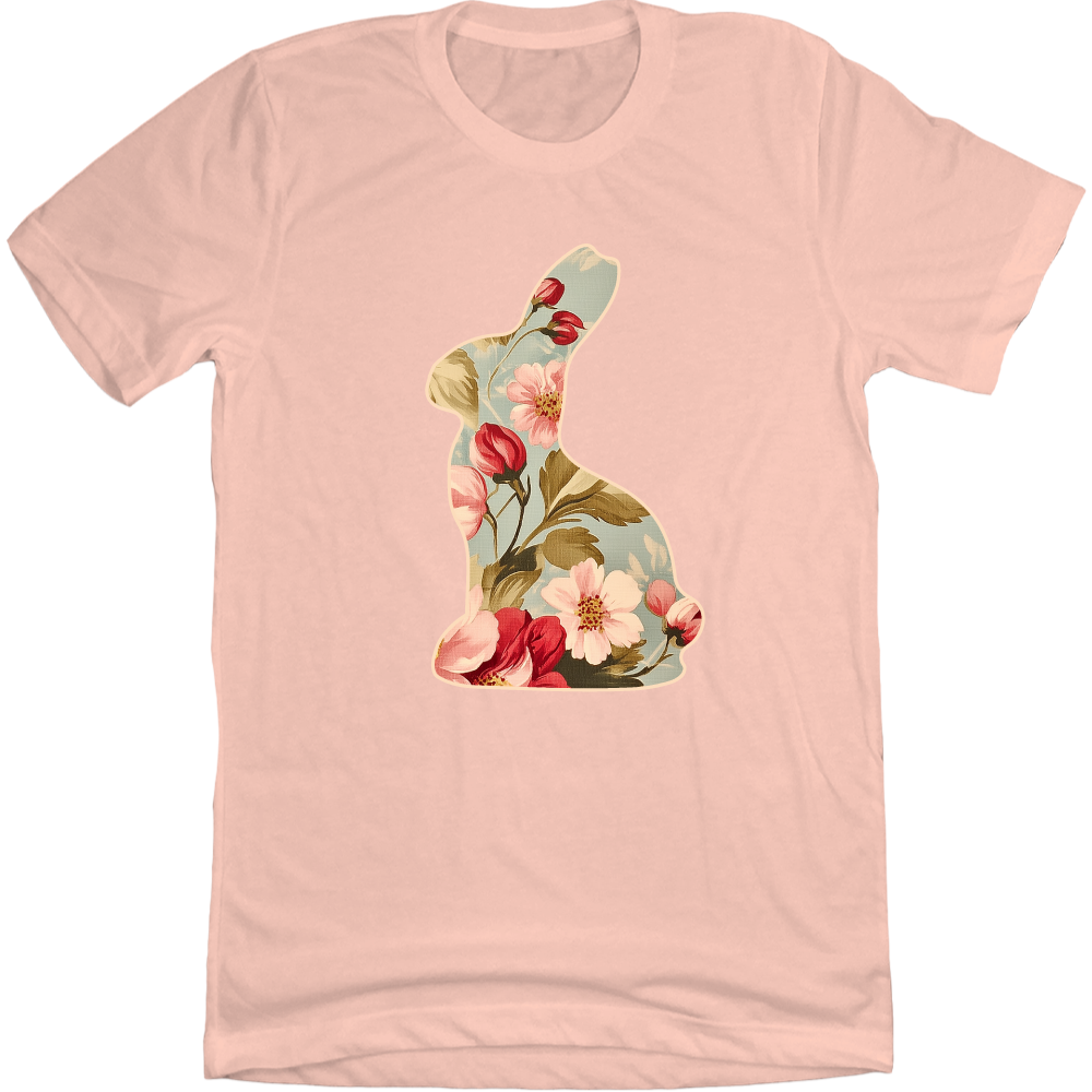 Vintage Floral Bunny