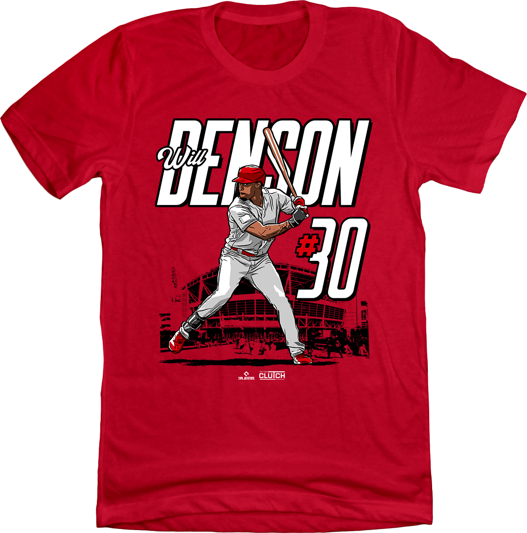 Will Benson MLBPA Stadium T-shirt Cincy Shirts