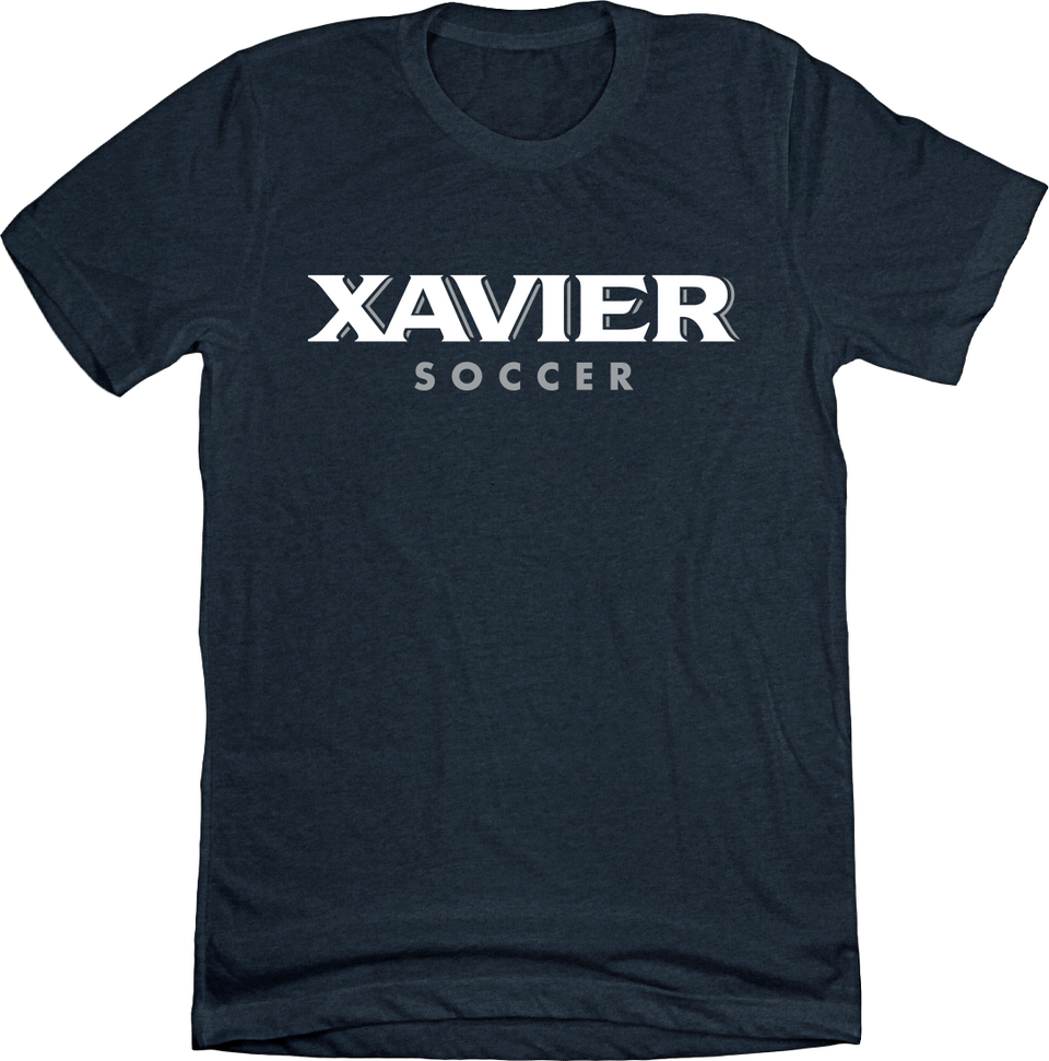 Xavier Soccer T-shirt Cincy Shirts