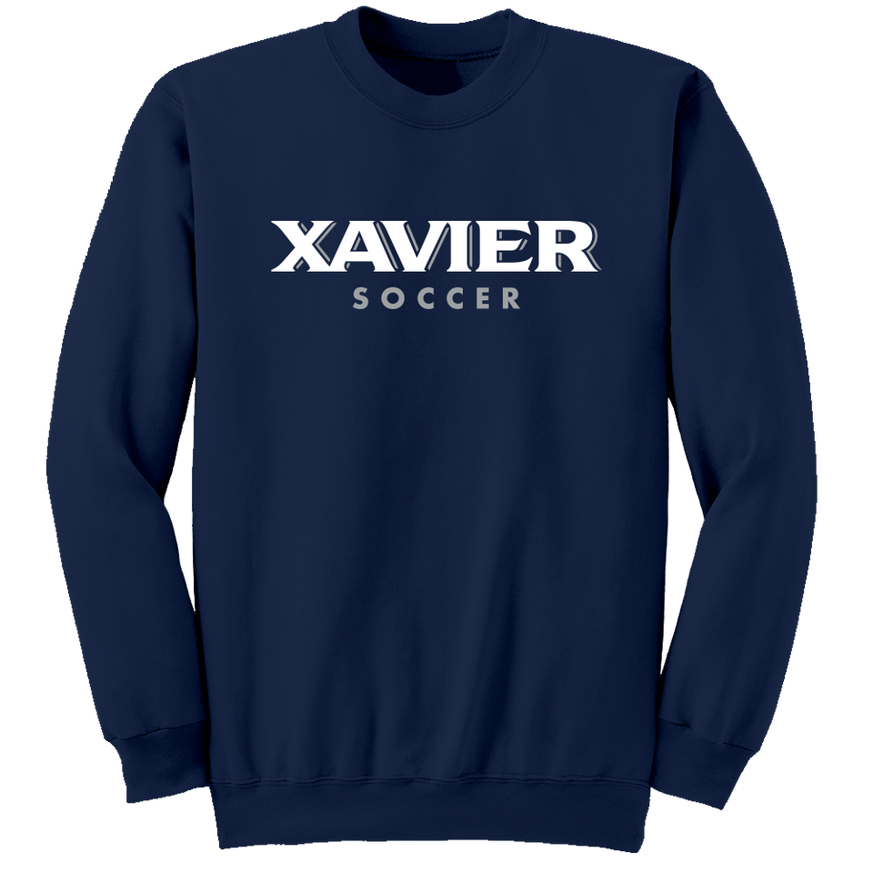Xavier Soccer Crewneck Sweatshirt Cincy Shirts