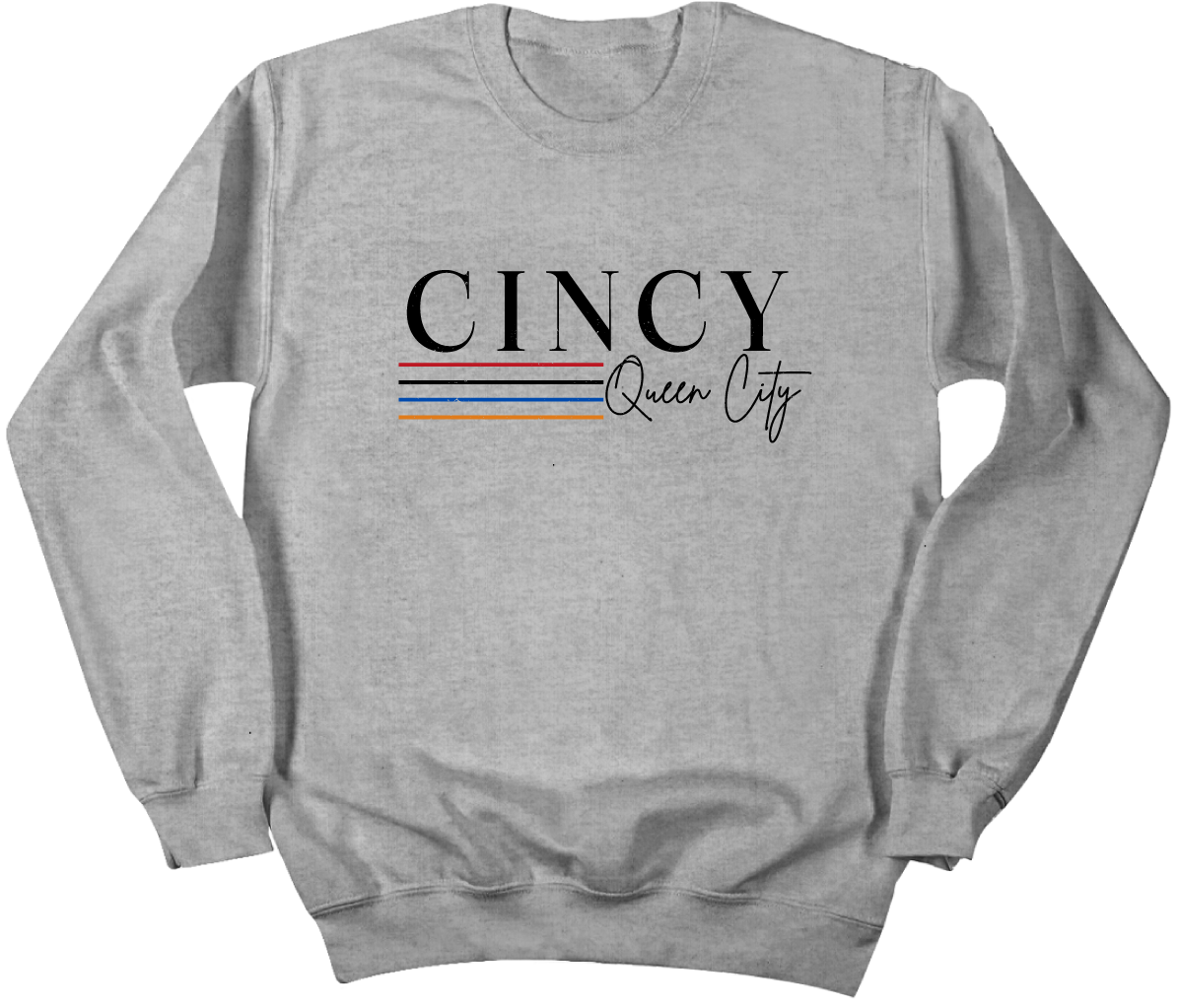 Cincy Queen City Young Entrepreneurs Crewneck Sweatshirt Cincy Shirts
