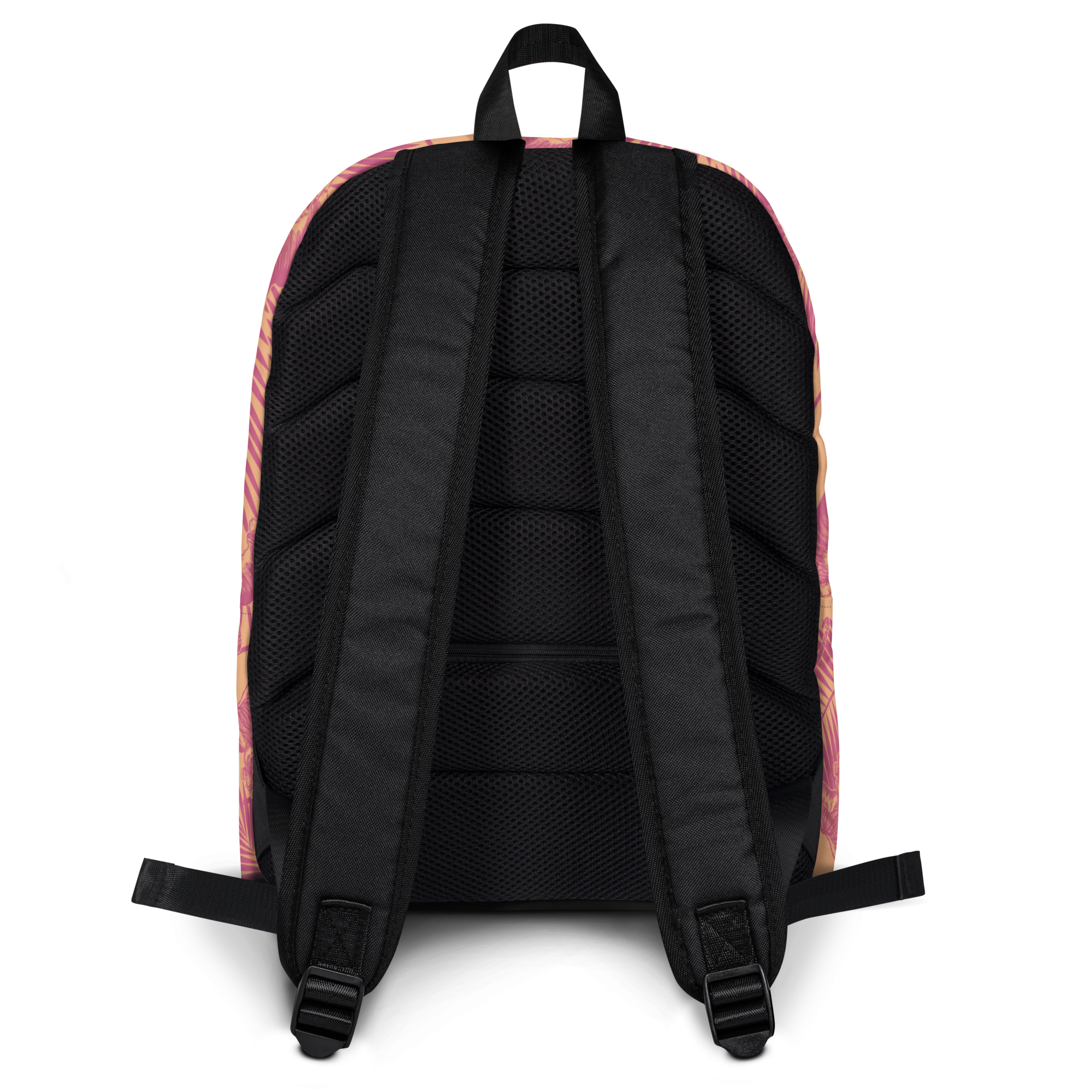 Pink Tiger Palm Backpack