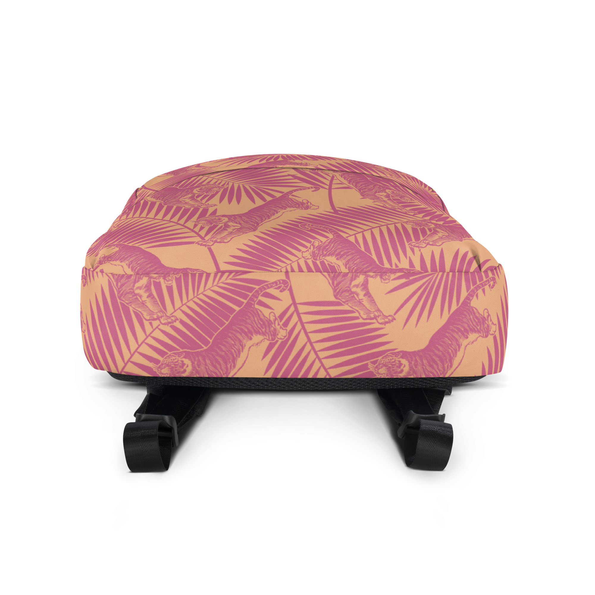 Pink Tiger Palm Backpack