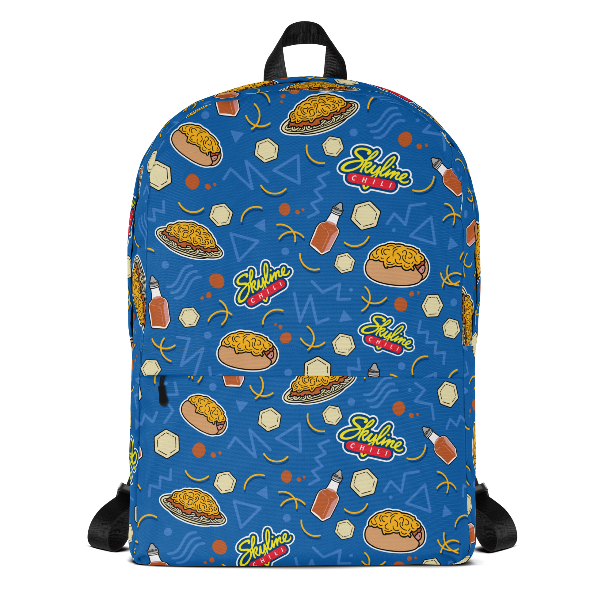 新品　Back print Zip Foodie チーバック chiiiibag Skyline Chili Backpack