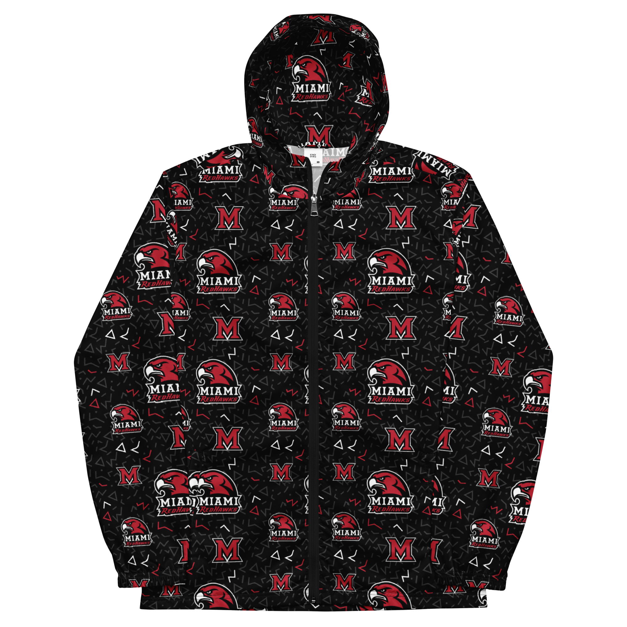 Miami University All Over Print Windbreaker